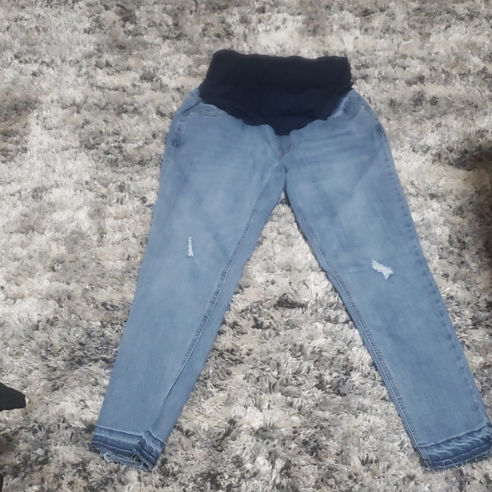 Time and Tru maternity jeans